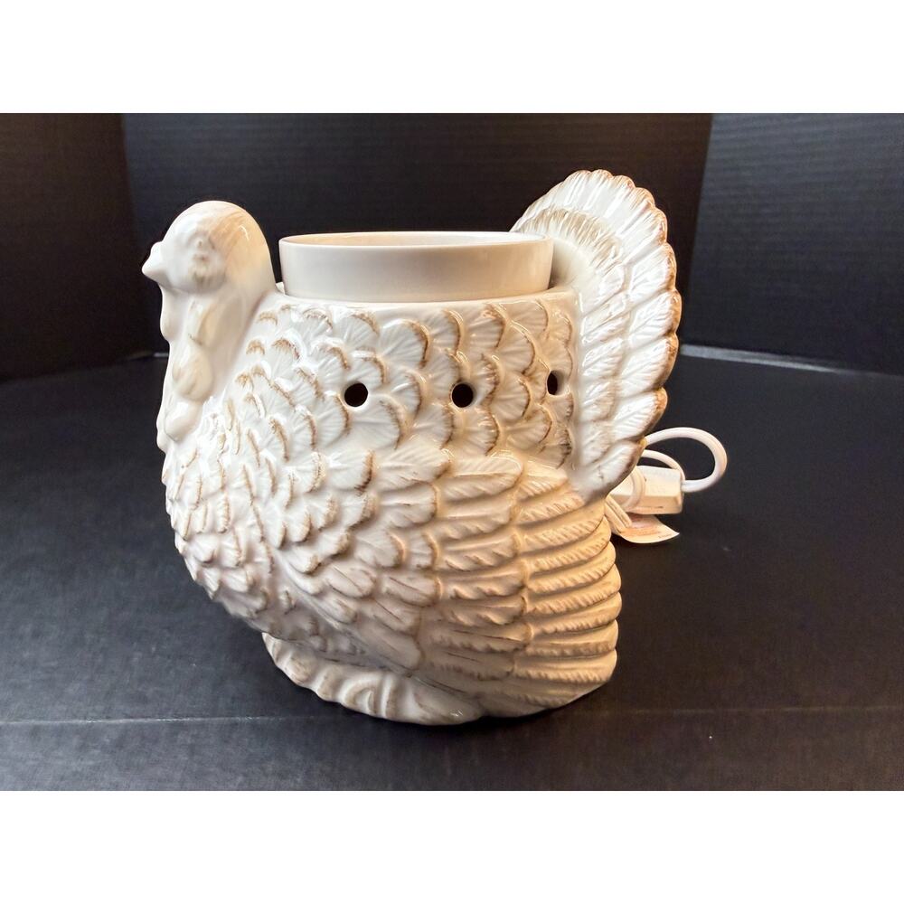 Scentsy Tom Turkey Wax Warmer Thanksgiving Premium Full Size 2010 Retired